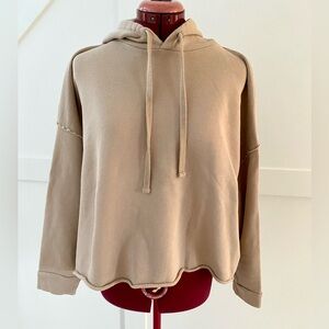 Eileen Fisher Organic Cotton Hoodie Size S